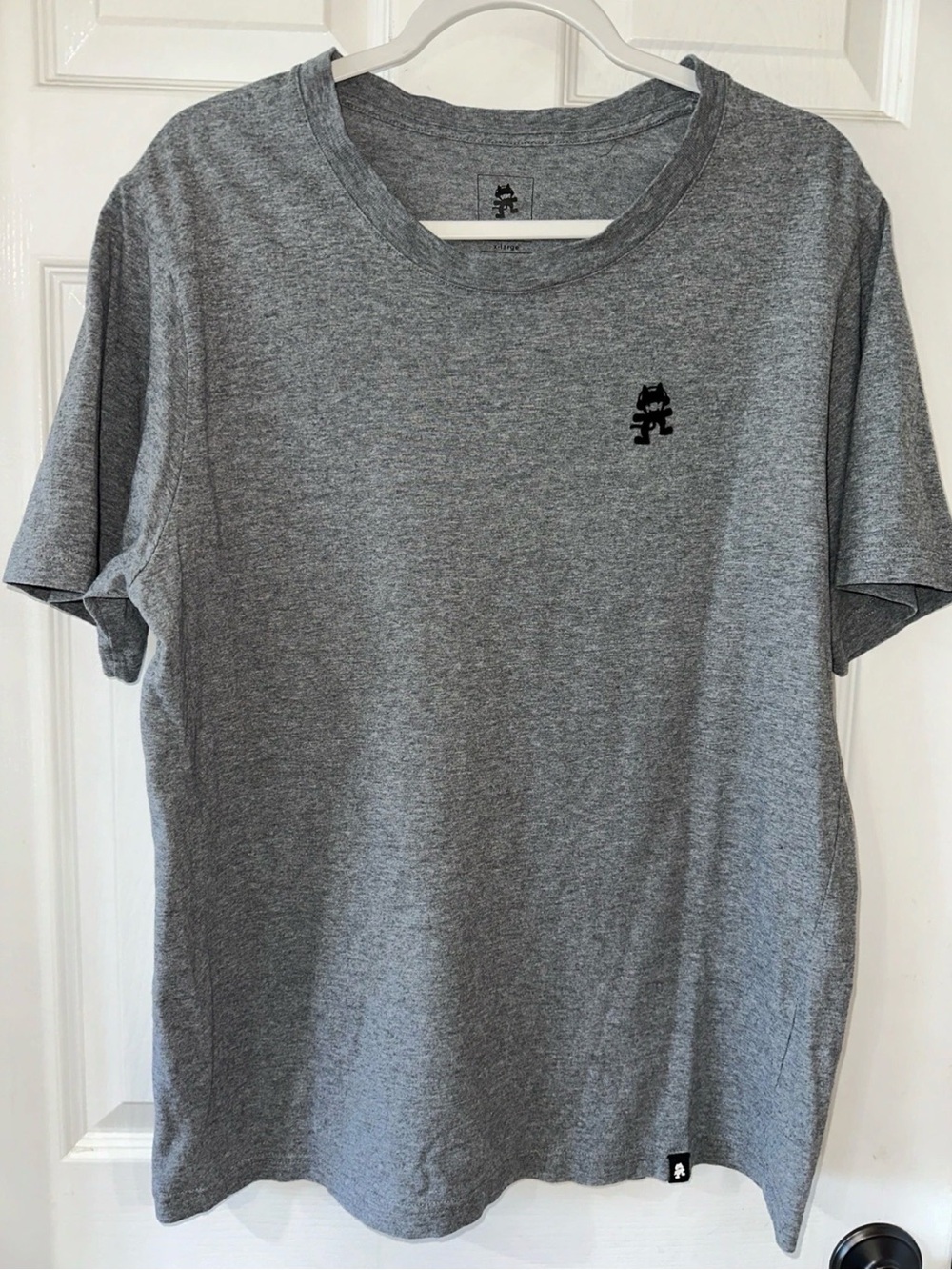 Monstercat Men's XL Short Sleeve Tee Heather Gray